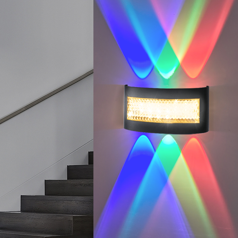 Cocktail Shaker Set - Up and Down Lighting Colorful Wall