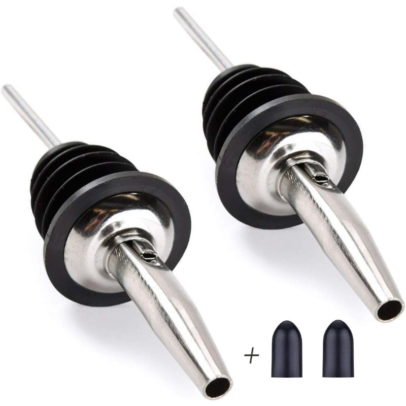 Wine Beer Liquor - Stainless Steel Wine Bottle Stopper Olive