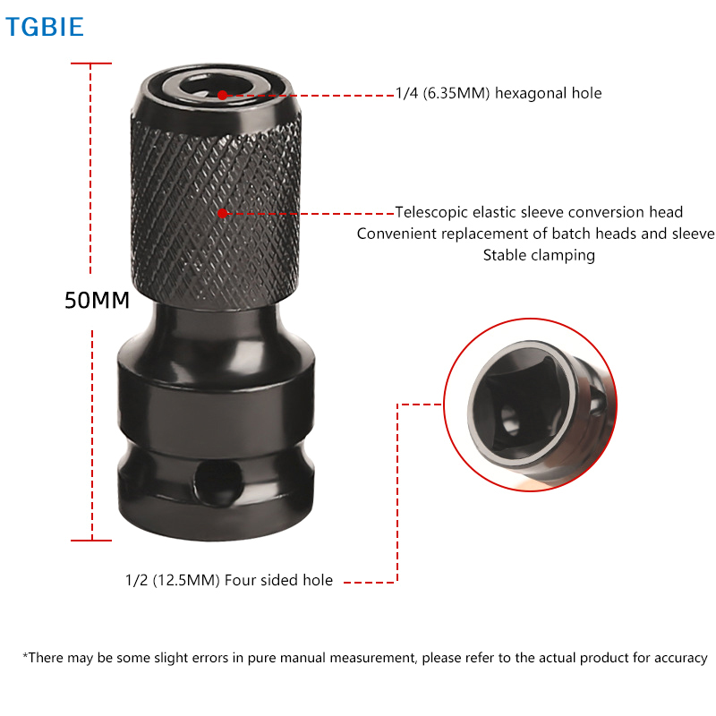 Cocktail Shaker Set - [TL]【TL】Impact Screwdriver Bit Holders,1/2-Inch Square Drive
