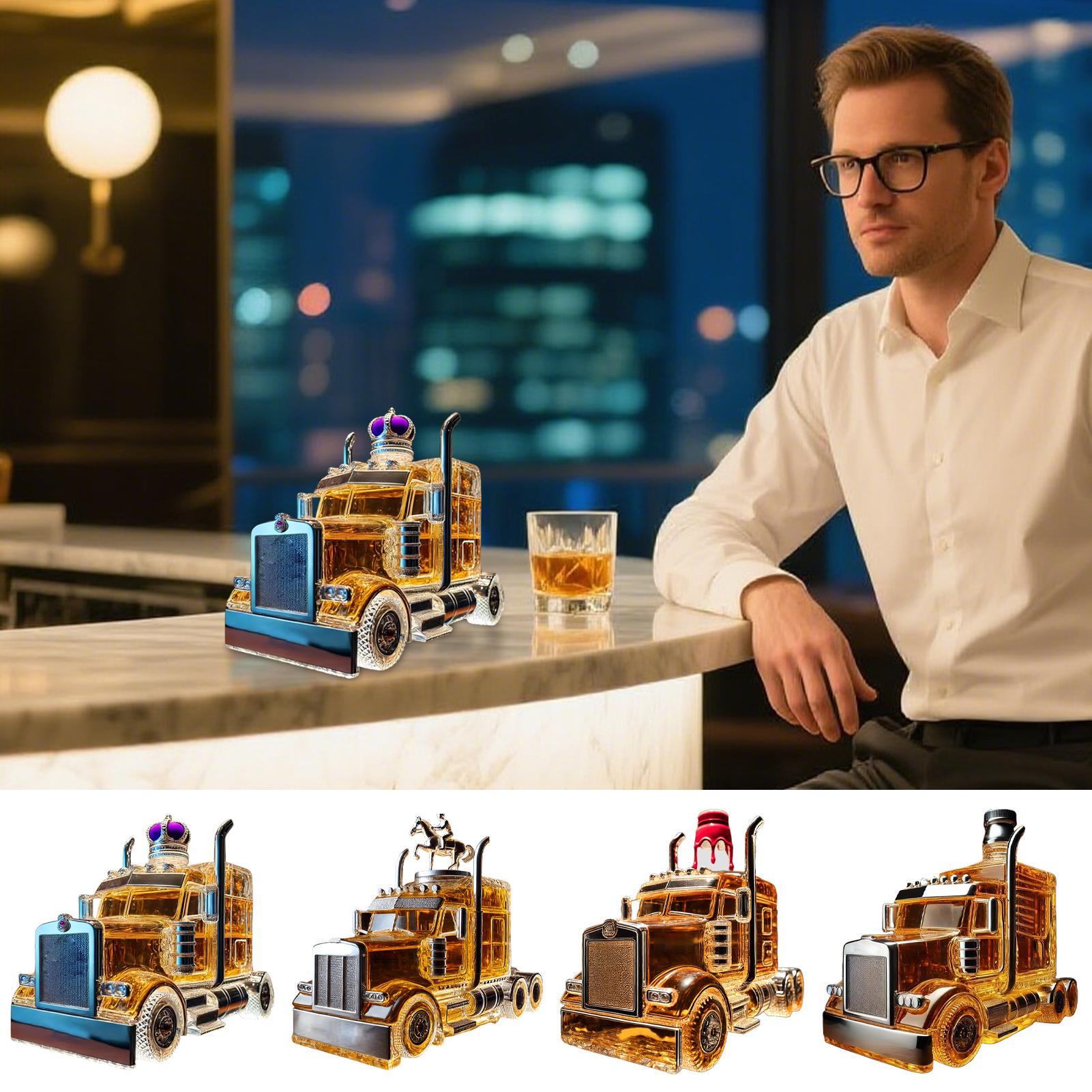 Wine Decanter Half Truck Bourb - Wine Beer Liquor avis et prix