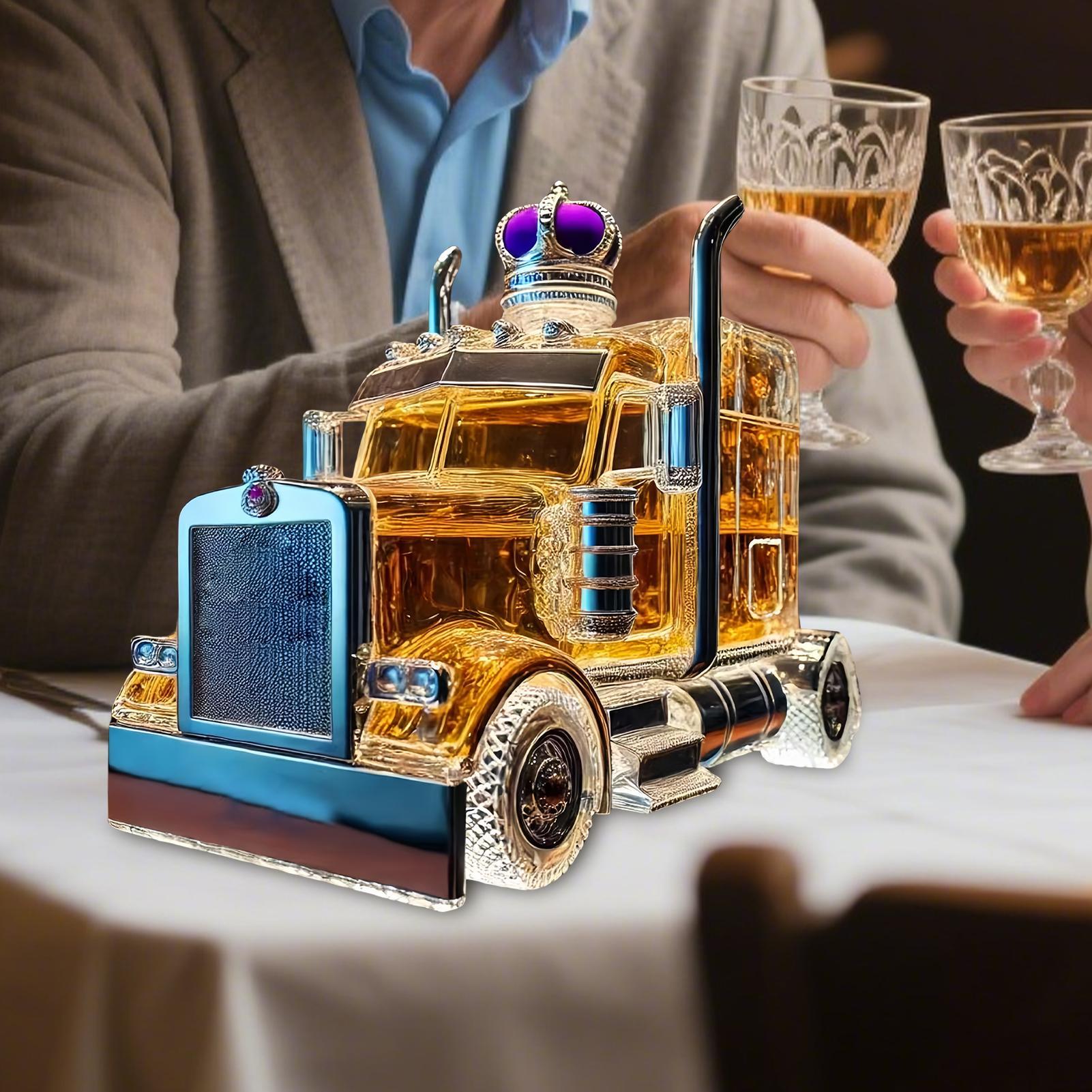 Wine Decanter Half Truck Bourb - Wine Beer Liquor avis et prix