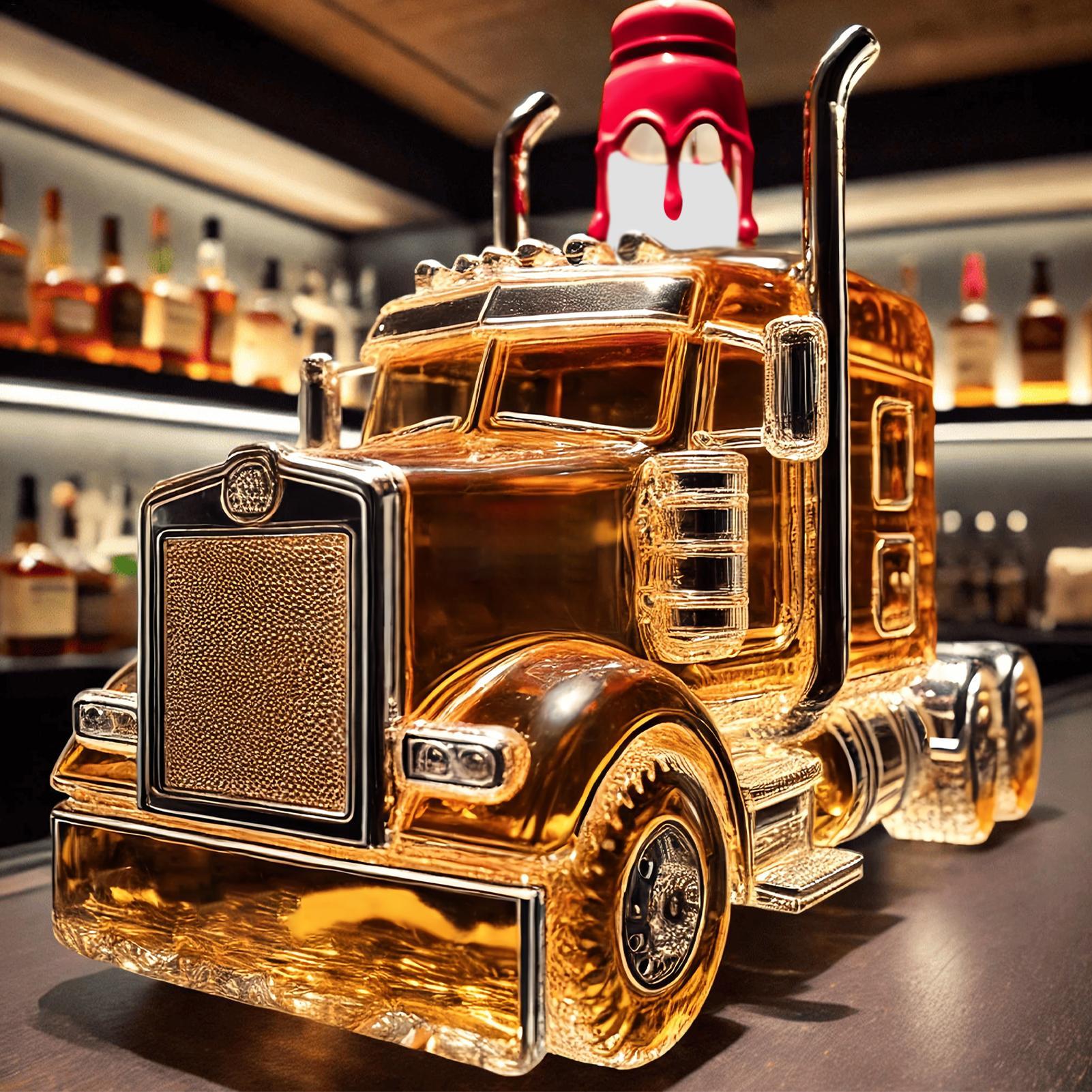 Wine Decanter Half Truck Bourb - Wine Beer Liquor avis et prix
