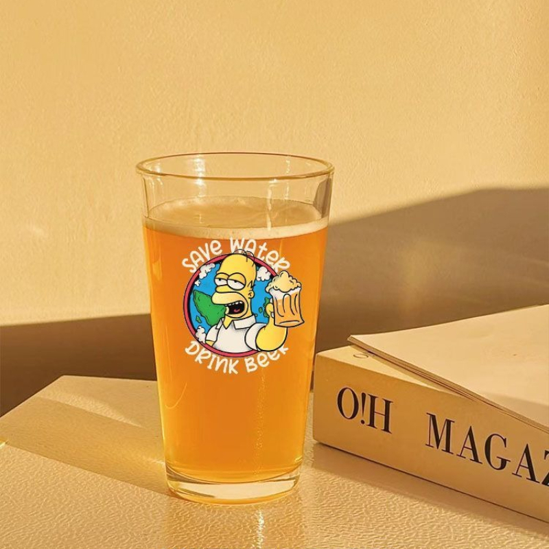 New The Simpsons Creative Pers - Wine Beer Glass Set avis et prix