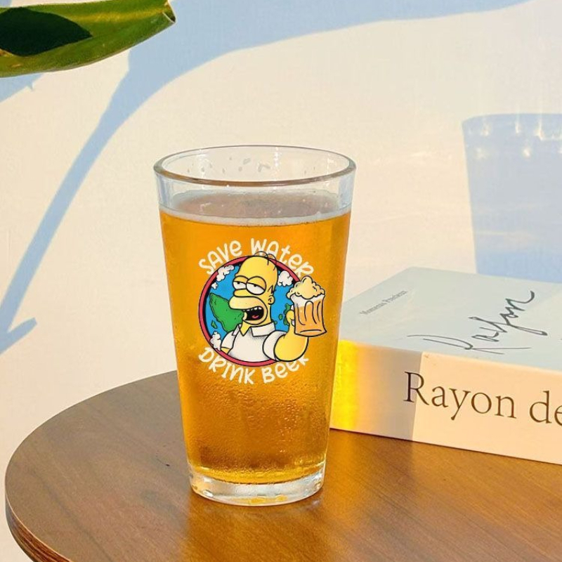 New The Simpsons Creative Pers - Wine Beer Glass Set avis et prix