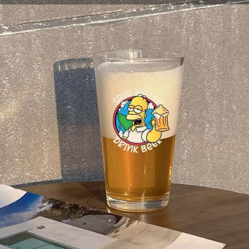 New The Simpsons Creative Pers - Wine Beer Glass Set avis et prix