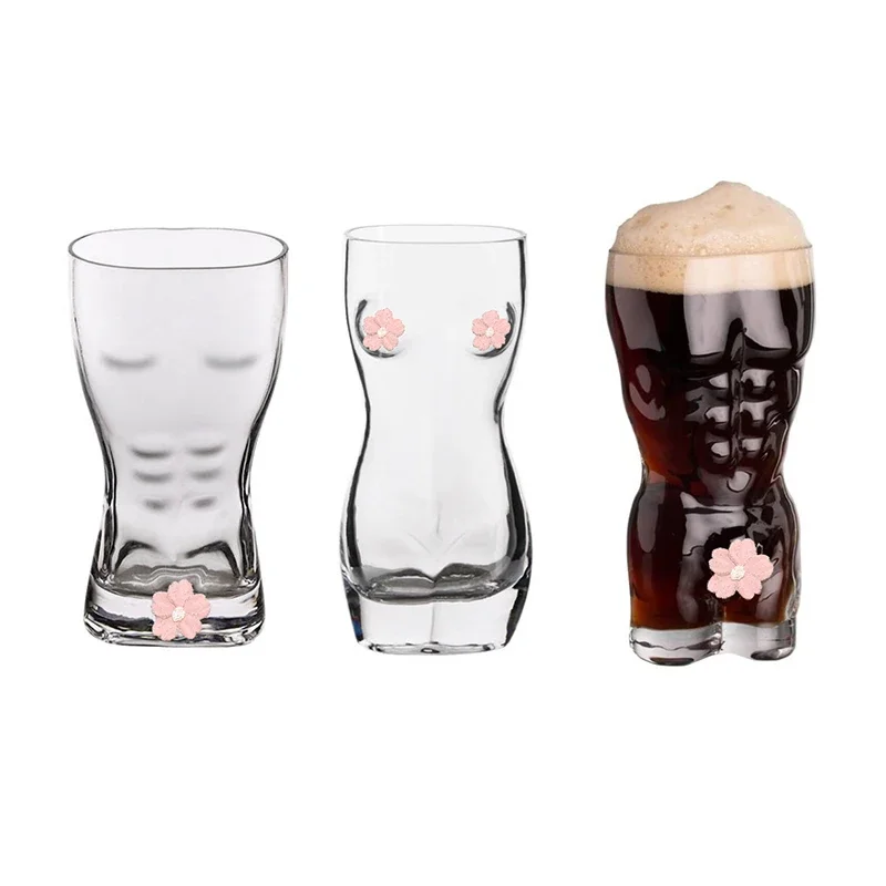 Creative Beer Glasses Body Art - Wine Beer Mixed Drinks avis et prix