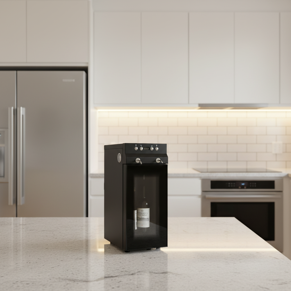 Luxury 2-Bottle Automatic Bar  - Wine & Beer Quito avis et prix