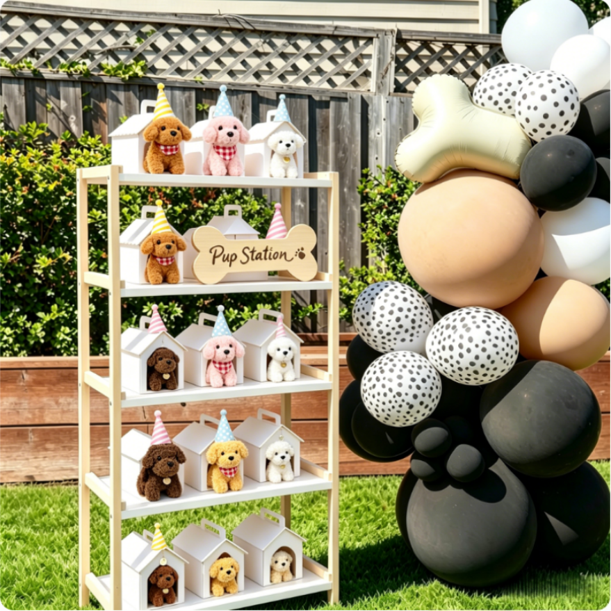 8-24Set Teddy Dogs DIY Adopt A - Cocktail Shaker Set avis et prix