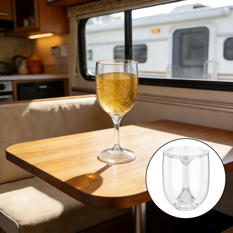 RV Portable Wine Glass Goblet  - Wine & Beer Quito avis et prix