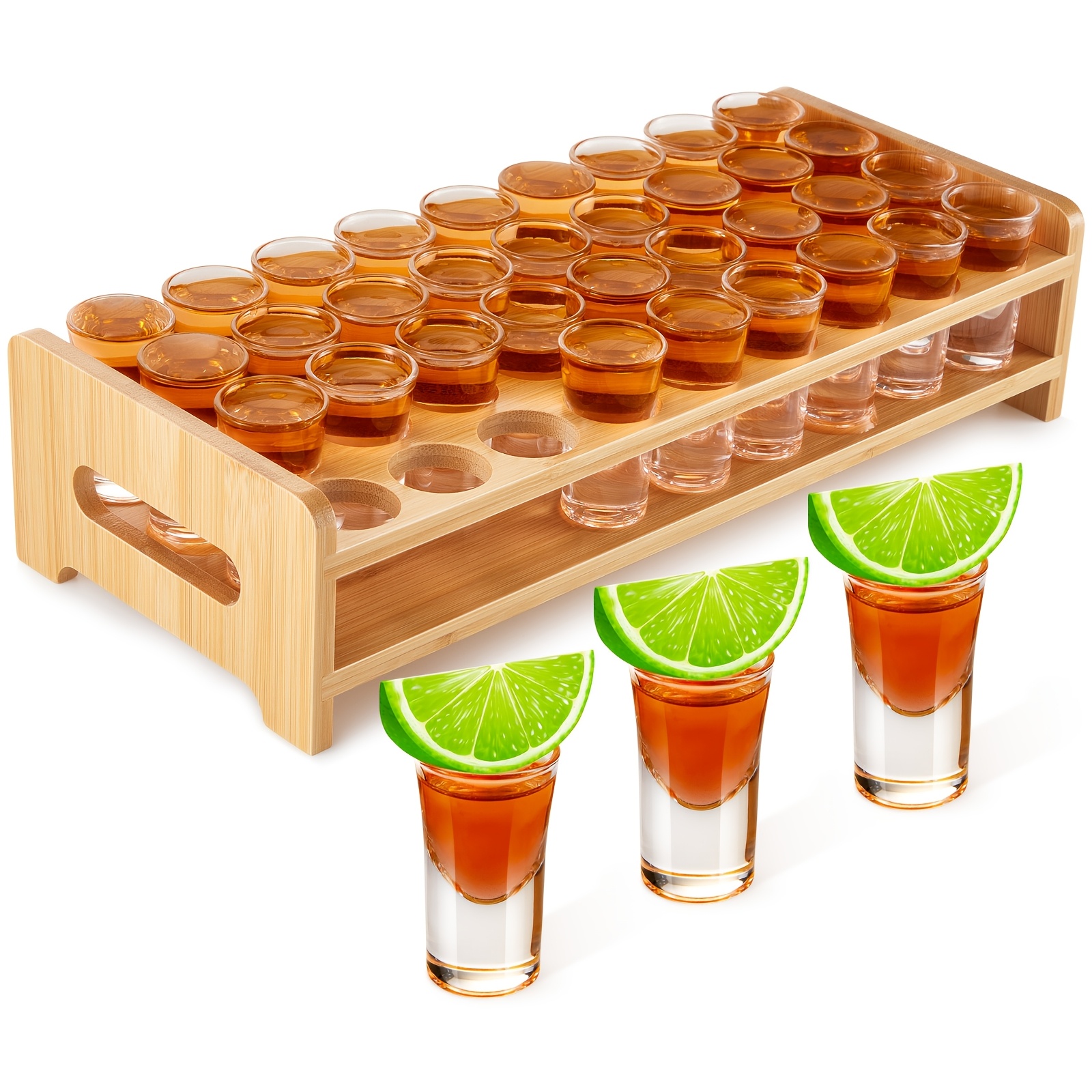 Set Of 36 Shot Glasses Holder  - Wine Beer Glass Set avis et prix