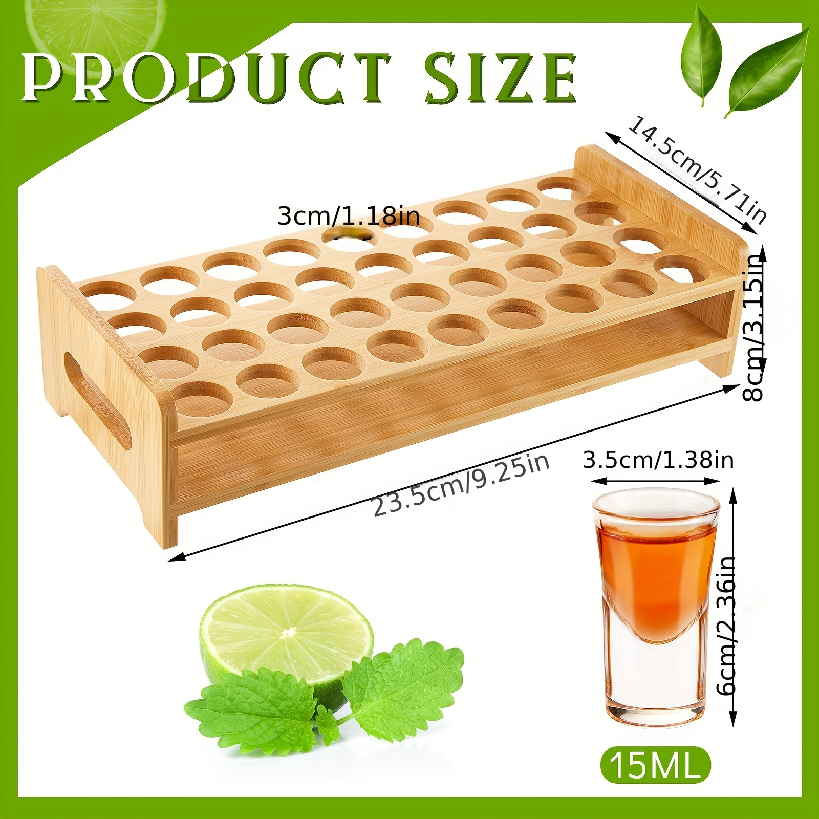Set Of 36 Shot Glasses Holder  - Wine Beer Glass Set avis et prix