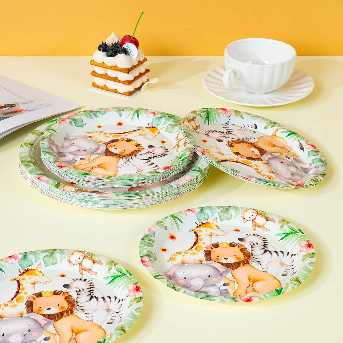 Jungle Safari Animal Paper Pla - Cocktail Shaker Set avis et prix