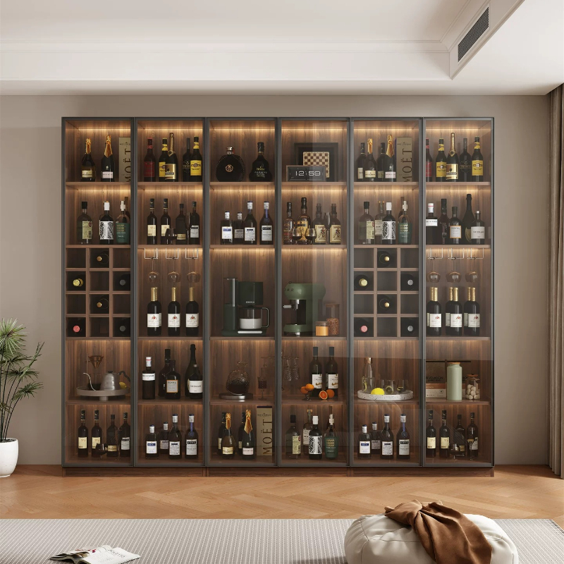 Home Living room glass display - Wine & Beer Quito avis et prix