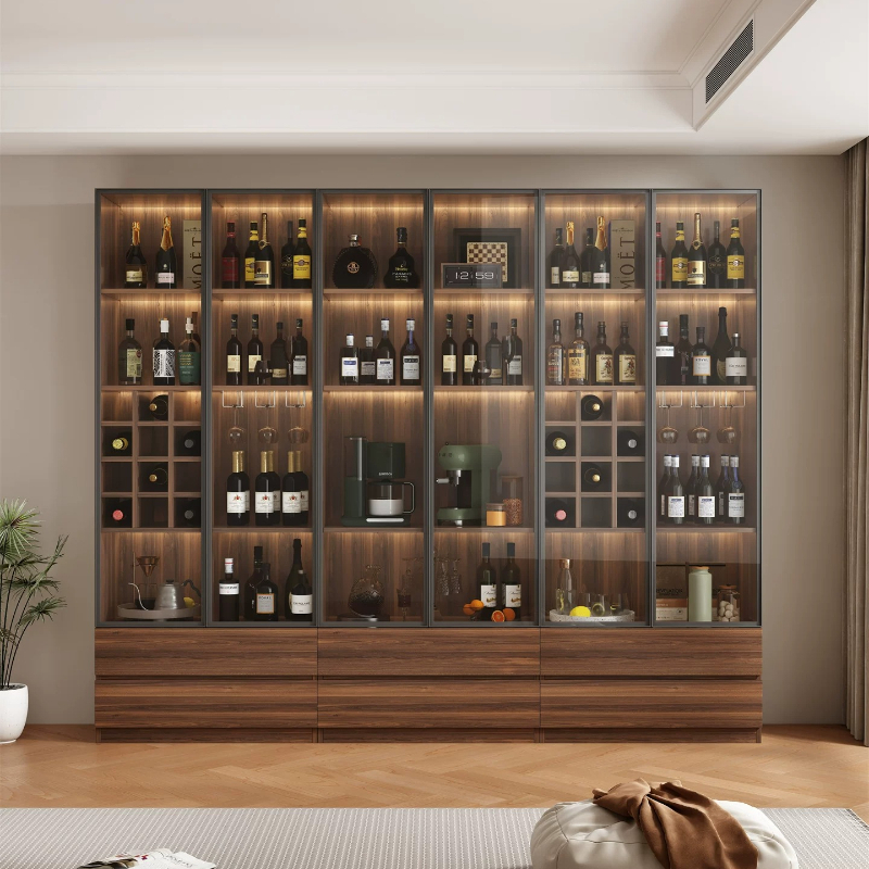 Home Living room glass display - Wine & Beer Quito avis et prix