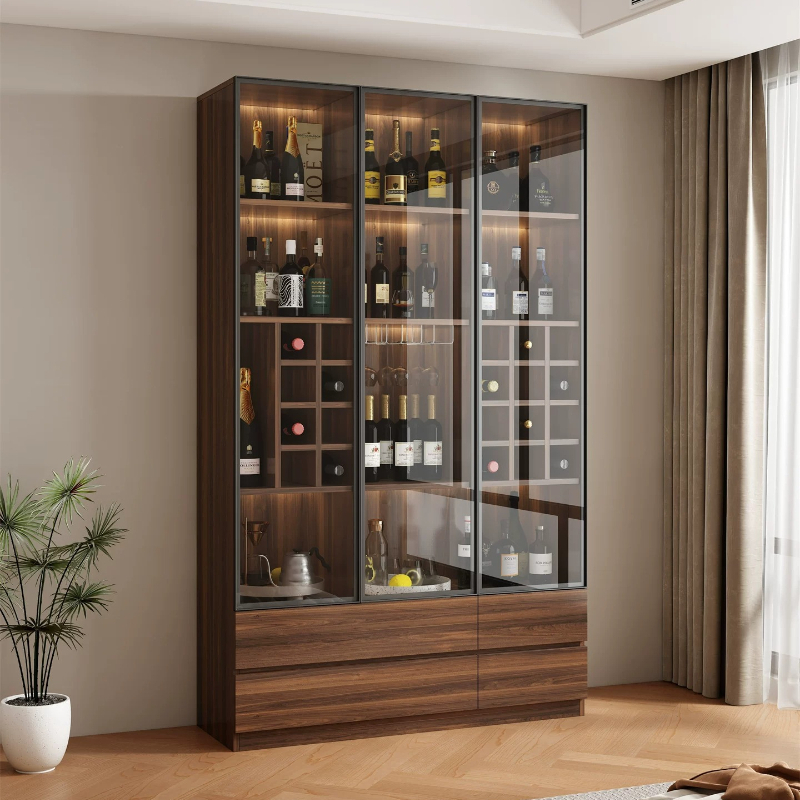 Home Living room glass display - Wine & Beer Quito avis et prix