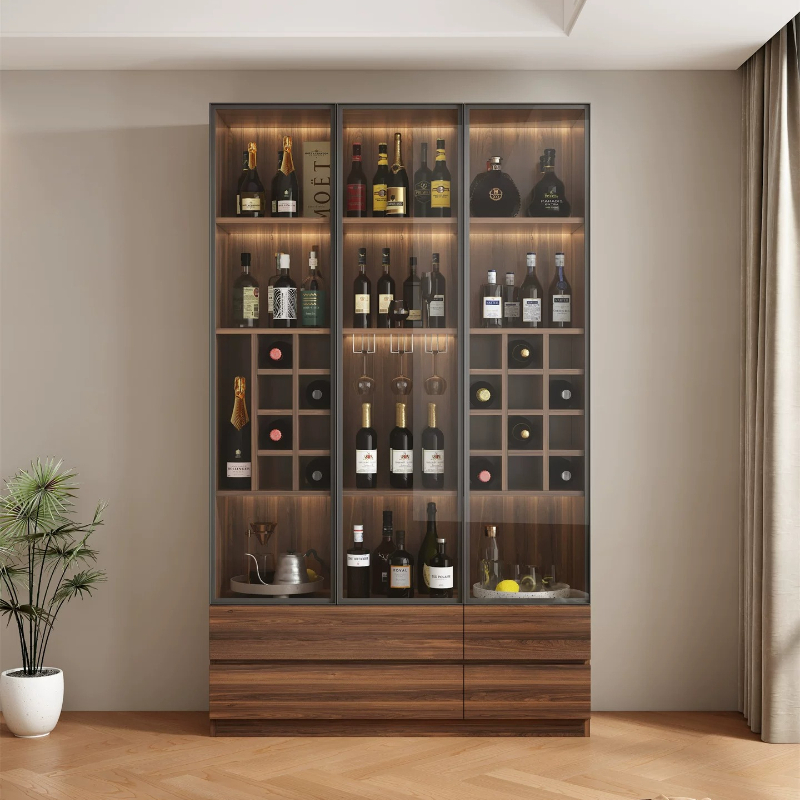 Home Living room glass display - Wine & Beer Quito avis et prix