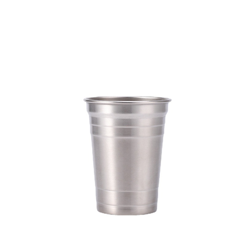 Stainless Steel Metal Cup Beer - Wine Beer Glass Set avis et prix