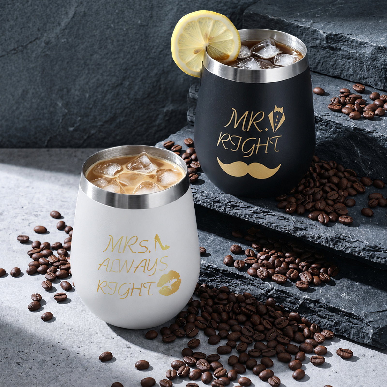 Stainless Steel Gift Box Mug - - Wine Beer Mixed Drinks avis et prix