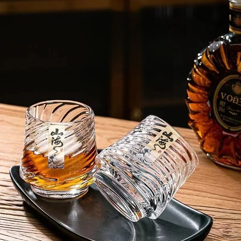 Glass Whiskey Cup Set Shanhai  - Wine Beer Glass Set avis et prix