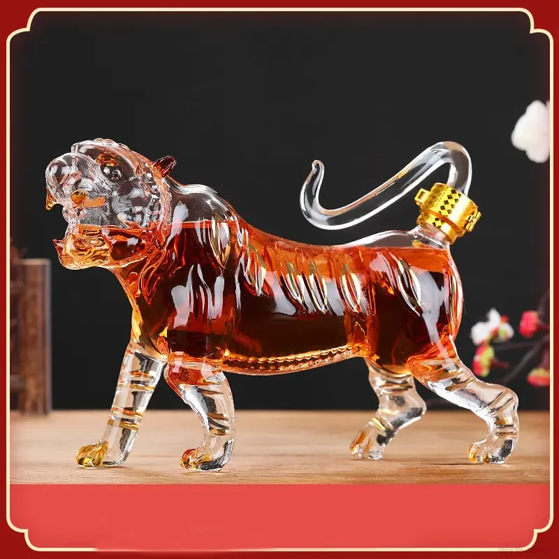 Handsome tiger shaped animal l - Wine Beer Liquor avis et prix