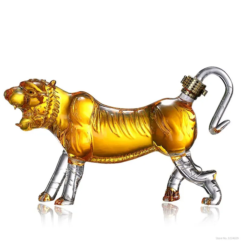 Handsome tiger shaped animal l - Wine Beer Liquor avis et prix