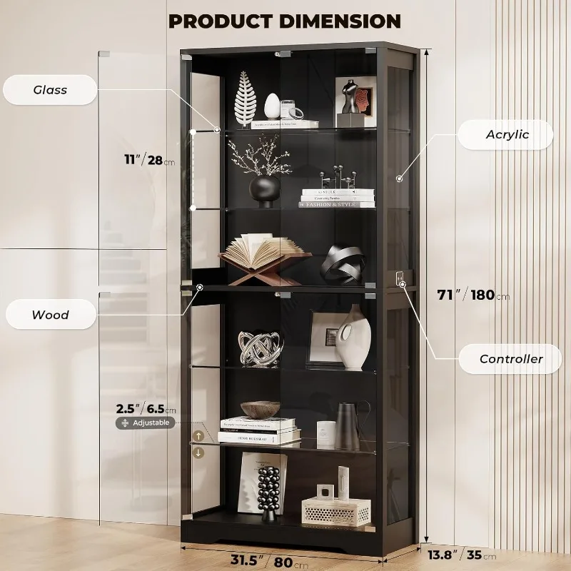 BROTTAR Display Cabinet with G - Cocktail Shaker Set avis et prix