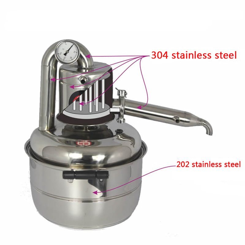 10L Water Alcohol Distiller Sm - Wine Beer Liquor avis et prix