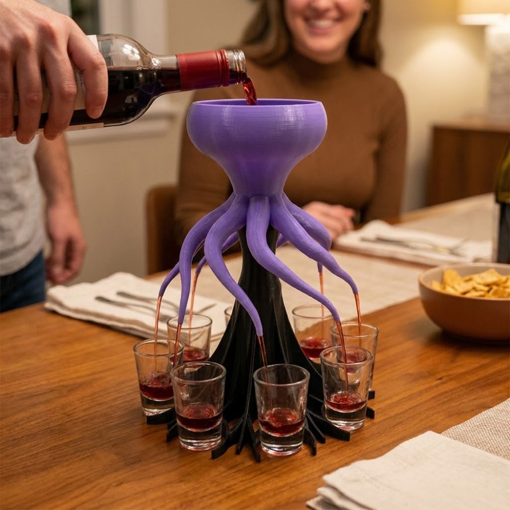 8 Holes 3D Printing Wine Distr - Wine Beer Liquor avis et prix