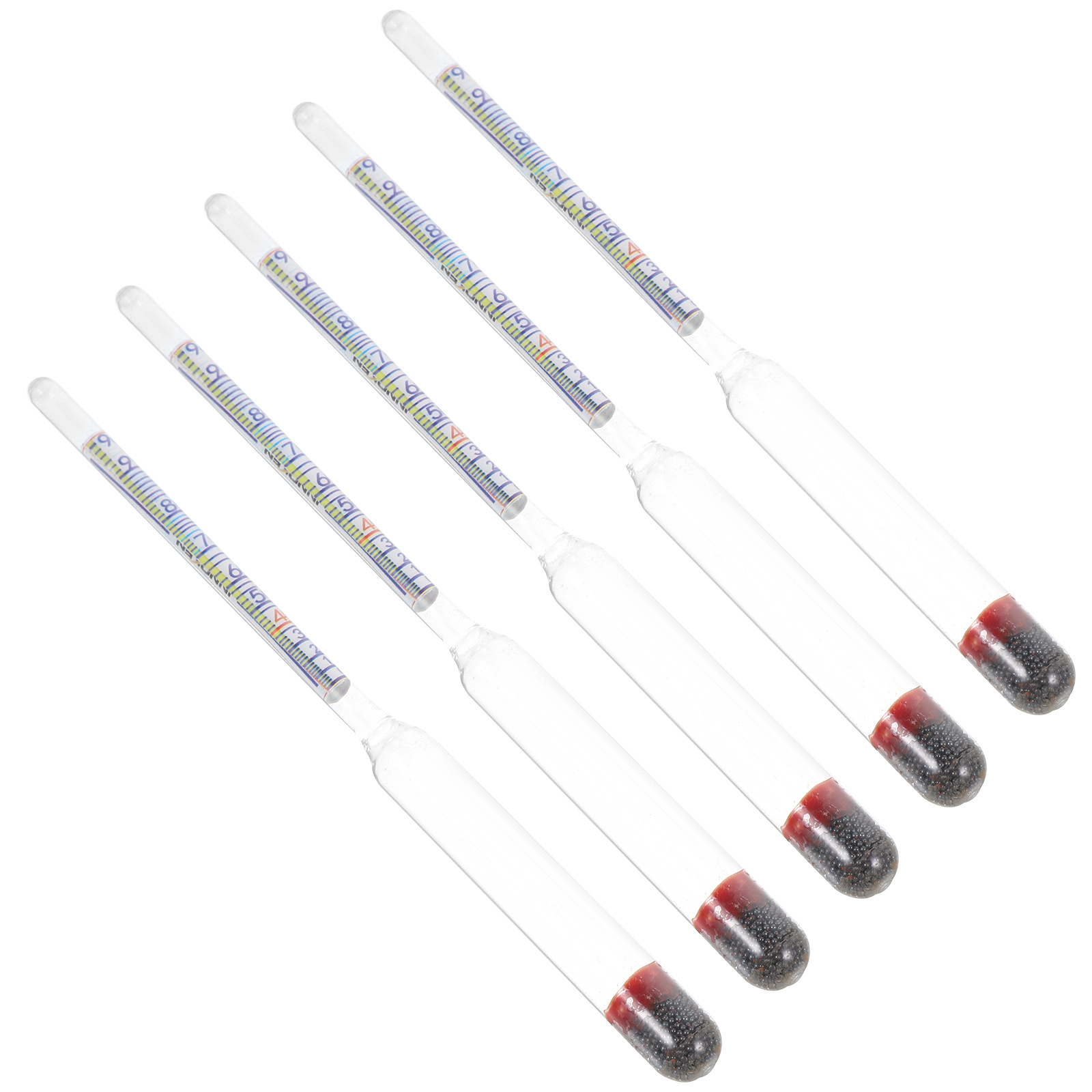 5Pcs Alcohol Meter Glass Hydro - Wine Beer Liquor avis et prix