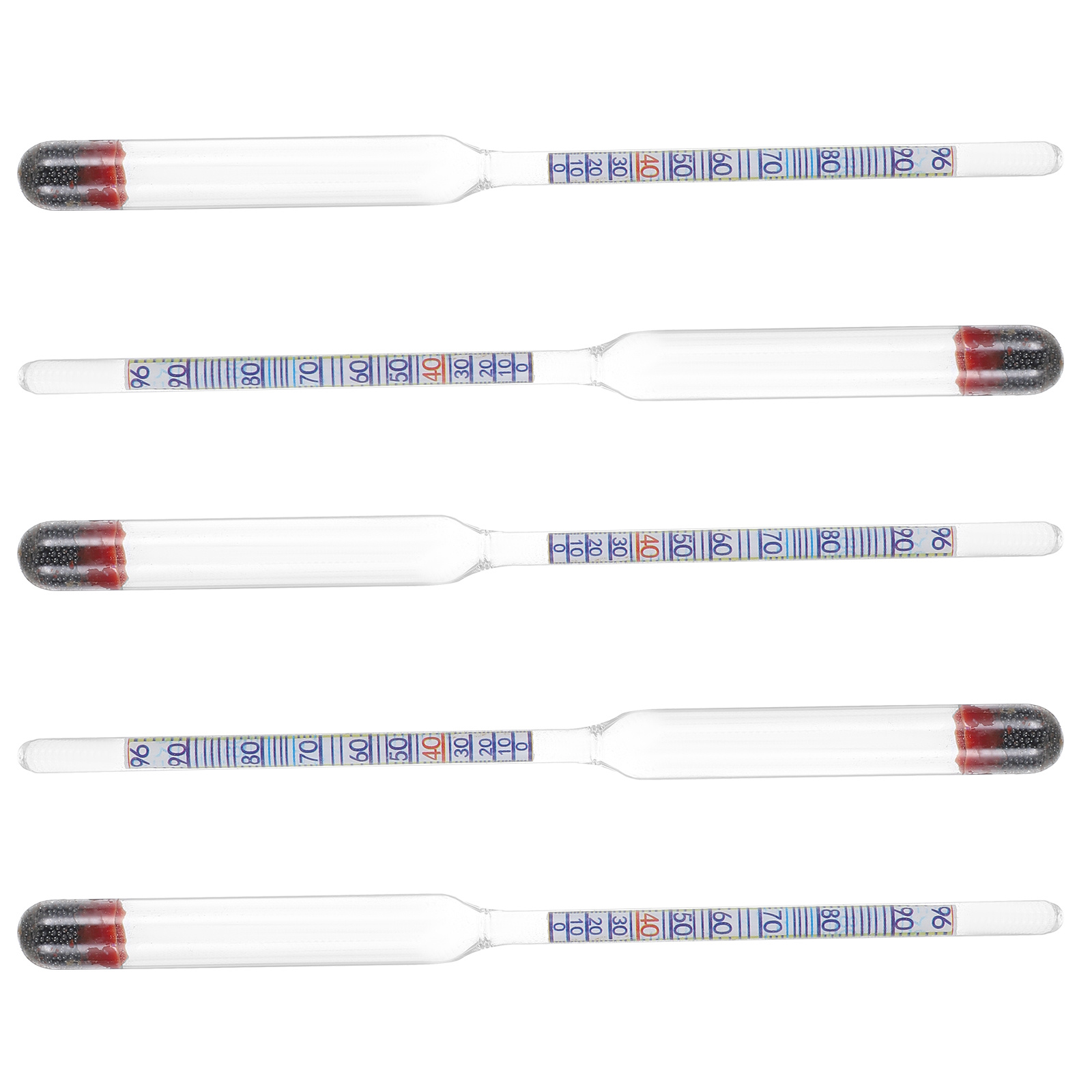 5Pcs Alcohol Meter Glass Hydro - Wine Beer Liquor avis et prix