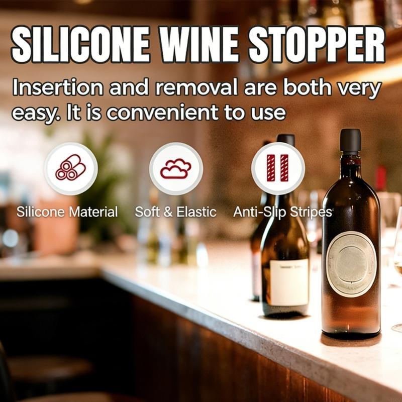 Silicone Wine Stopper for Wine - Wine Beer Glass Set avis et prix