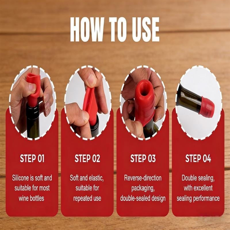 Silicone Wine Stopper for Wine - Wine Beer Glass Set avis et prix