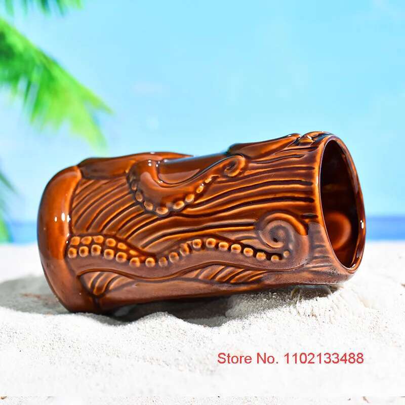 TIKI Bar Cocktail Cup Hawaii T - Wine Beer Mixed Drinks avis et prix