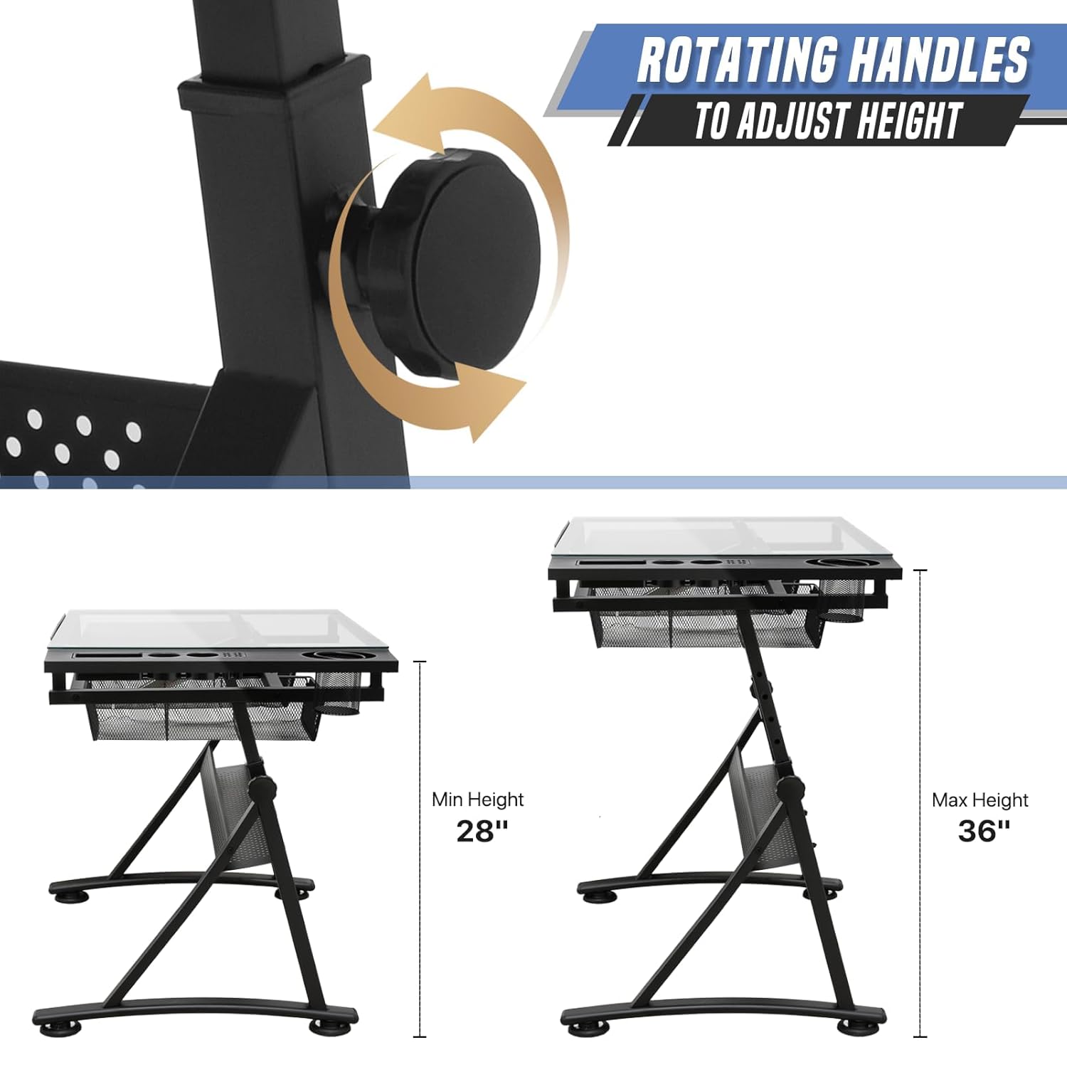 Drafting Table with Height Adj - Cocktail Shaker Set avis et prix