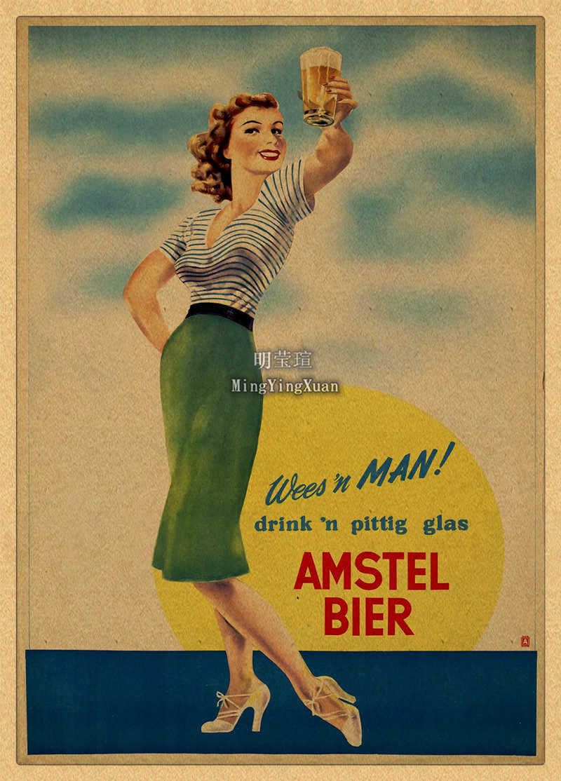Vintage Beer Wine Drink Chart  - Wine Beer Mixed Drinks avis et prix