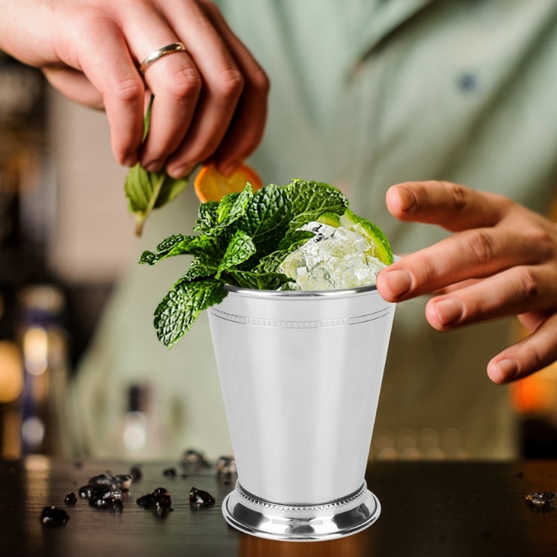 Silvery Mint Mojito Cup Stainl - Wine Beer Mixed Drinks avis et prix