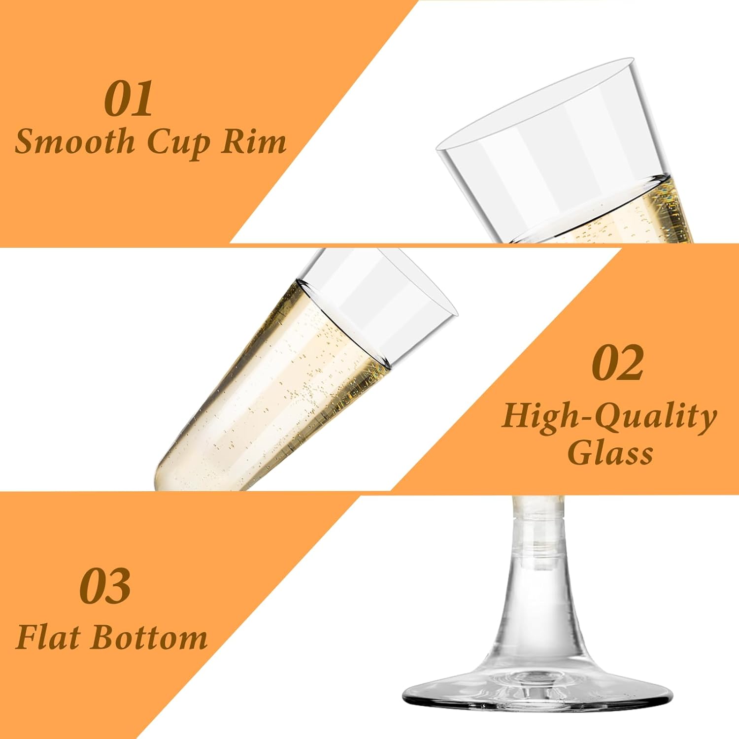 Plastic Champagne Flutes 40 Pa - Wine & Beer Quito avis et prix